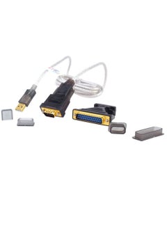 DTech DTECH 6 Feet USB to RS232 DB9 / DB25 Serial Port Adapter Cable For 9 Pin or 25 Pin Serial COM Port Connect PC  - Image 5
