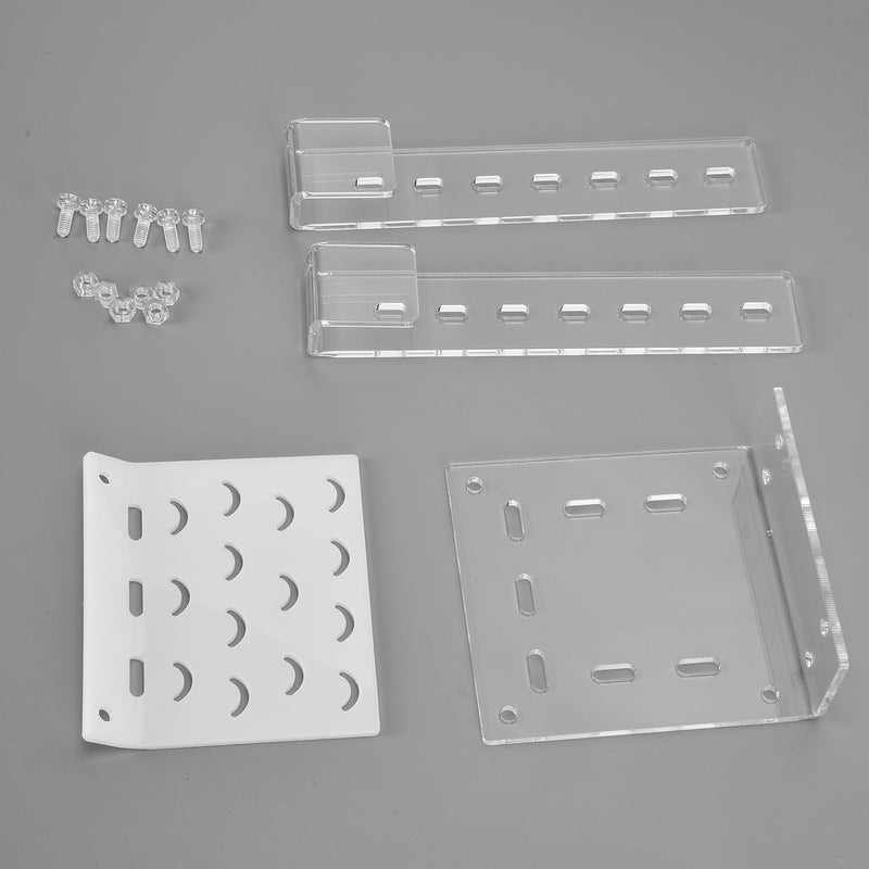 GLOGLOW Acrylic Basking Platform Tortoise Resting Terrace with Adjustable Hook for Aquarium Fish Tank Decor (TA) - Image 5