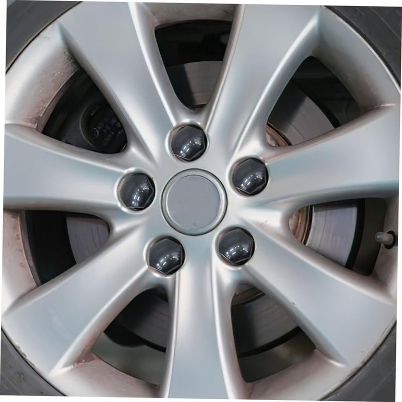 40pcs Wheel Nut Covers Set with Removal Tool Dustproof Tire Bolt Cap - Image 5