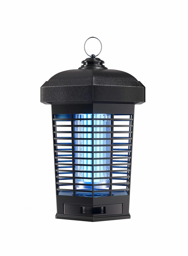 SYOSI Bug Zapper, 4200V Killing Grid, 15W Electric Insect Catcher & Killer for Mosquitoes, Flies, Gnats & Other Flying Pests Insects, 1.5 Acre Coverage, Electric Bug Zapper Outdoor & Indoor - Image 1