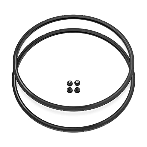 ANTOBLE 2 Pack 09905 Pressure Canner Sealing Ring with Automatic Air Vent & Overpressure Plug Replacement Gasket for Presto Pressure Canner 01710 01740 01750 01770 01780 - Image 1