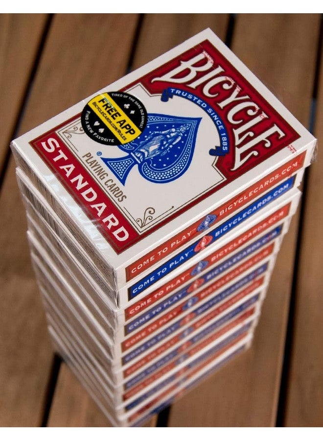 Bicycle بطاقات لعب بيسكل ستاندرد إندكس، 12 عبوة - Image 4