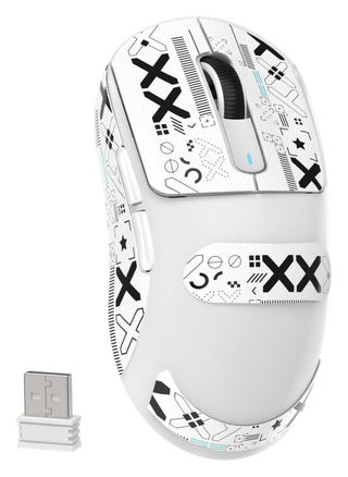 ATTACK SHARK X3 Wireless Gaming Mouse – Ultra-Light 49g Superlight Design – 26,000 DPI Optical Sensor – 2.4GHz Wireless, Bluetooth & Wired Connection – Programmable Buttons – RGB Lighting – Ergonomic Grip – Compatible with PC, Laptop, Mac (White) - pzsku/ZCB1CC504ECD43730EA14Z/45/1746852167/6ca35a7c-b1de-4660-9c1f-721f8e59d4b6
