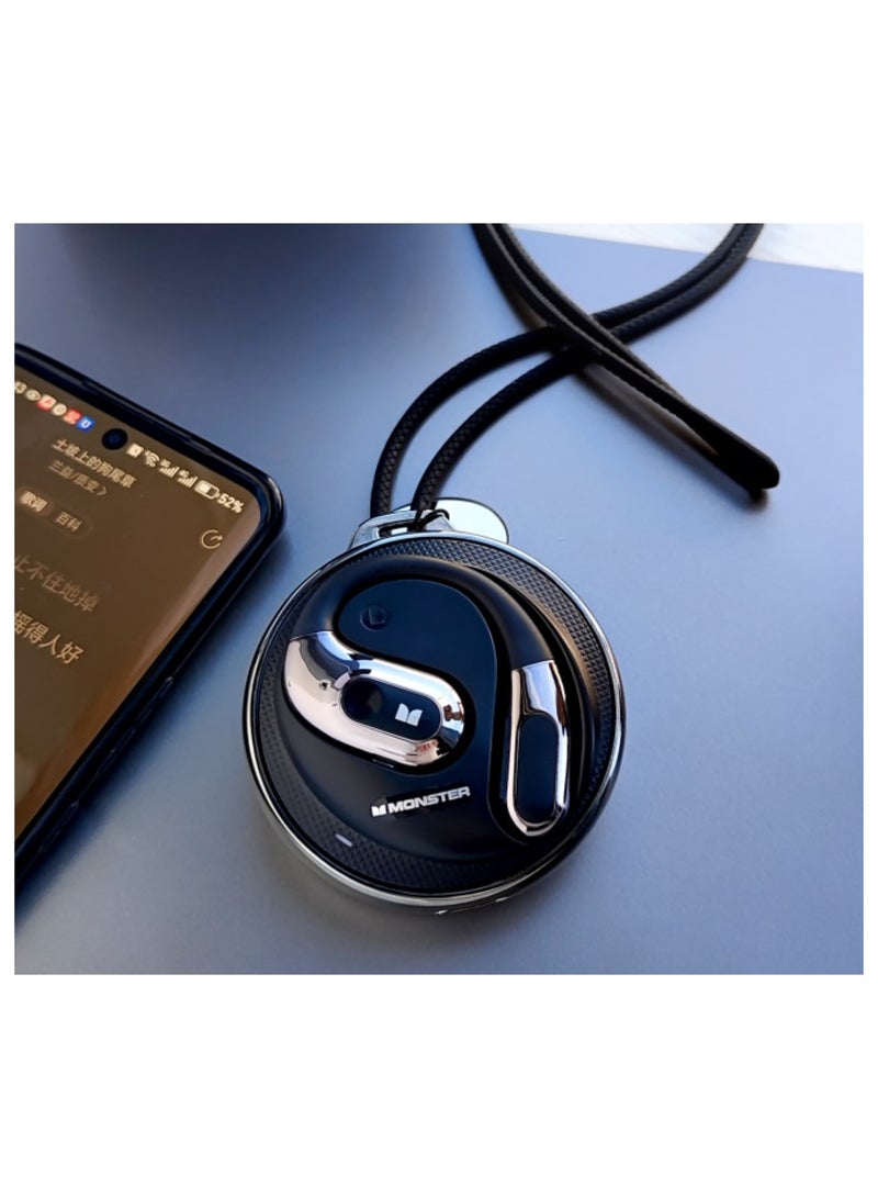 مونستر Monster Open Ear AC330 سماعات لاسلكية مفتوحة Bluetooth عمر بطارية طويل تقليل الضوضاء مقاومة للماء سماعات رياضية - Image 2