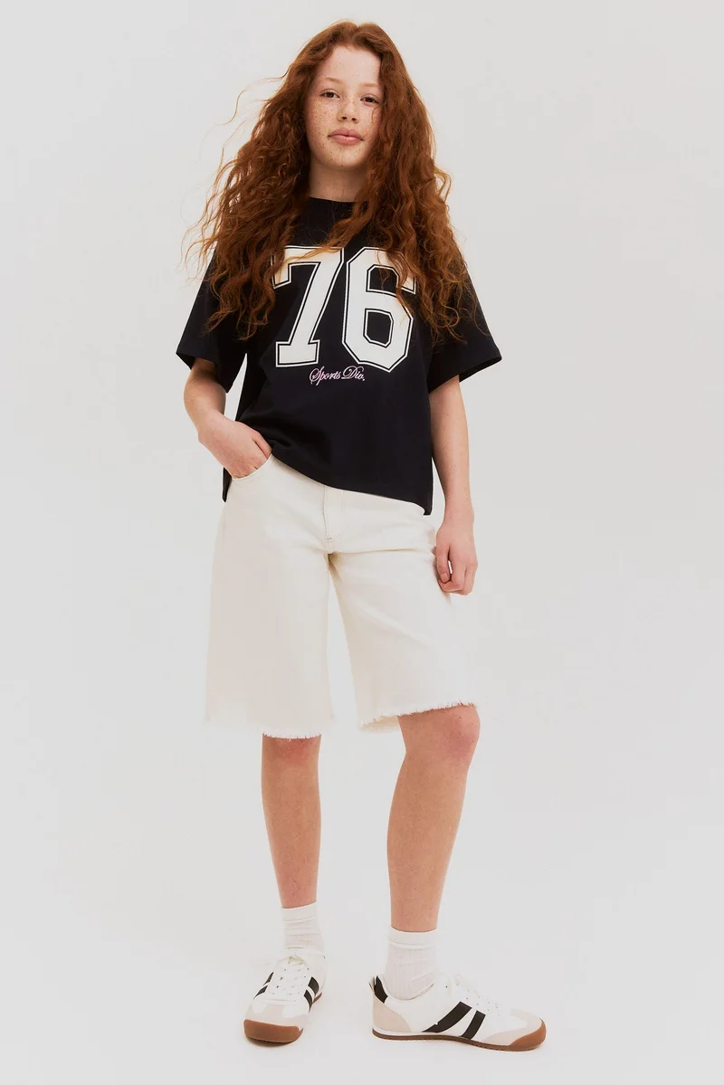 H&M Oversized cotton T-shirt