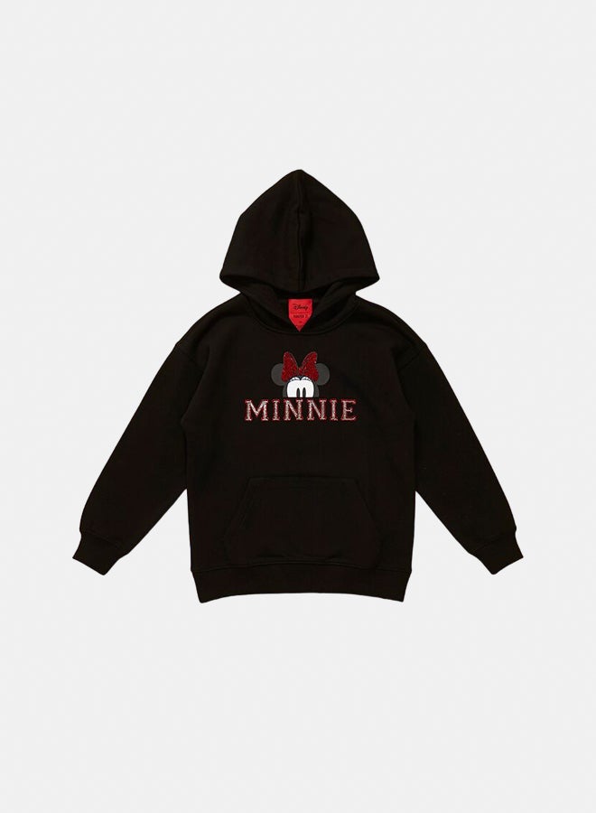 FOREVER 21 Girls Disney Minnie Mouse Hoodie (Kids) - Image 1