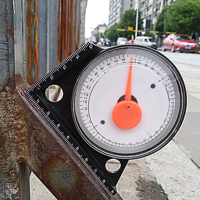 2Pcs High Precision Pointer Type Inclinometer Inclination Box Goniometer Angle Meter for Tile Fixing - Image 2