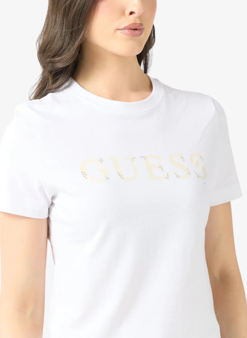 GUESS  Clelia Short Sleeve T-Shirt for Women | Best Price UAE