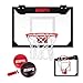 ESPN Mini Basketball Hoop Over The Door Basketball Hoop with Foldable Breakaway Rim Includes 2 Mini Basketballs and Pump - Image 3