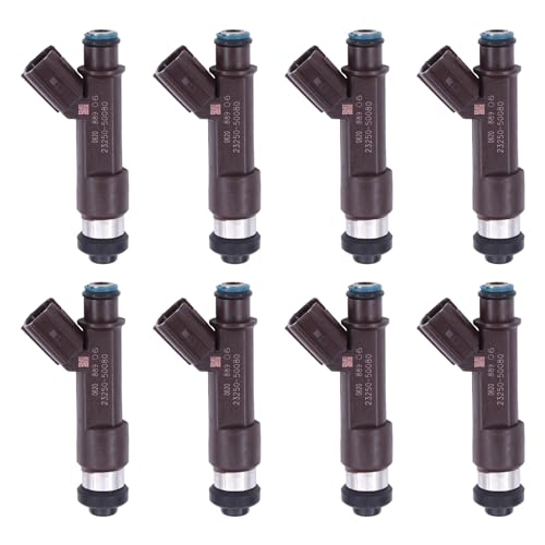 MOTOKU 8Pcs Fuel Injectors for Toyota Tundra Sequoia 4Runner 20052009 Land Cruiser 20052007 Lexus LX470 20062007 GX470 20052009 47L V8 - Image 1
