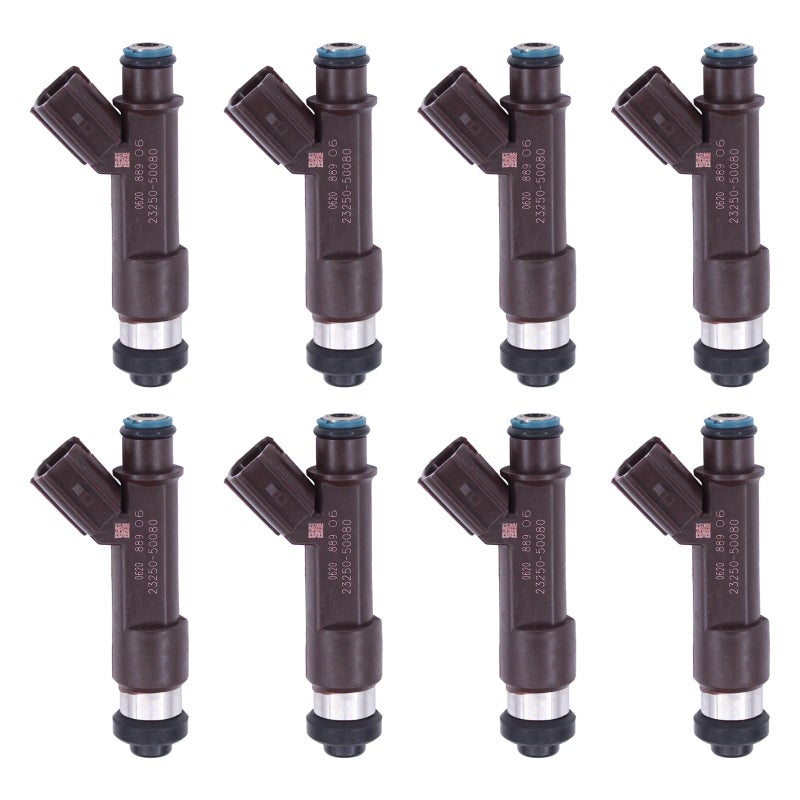 MOTOKU 8Pcs Fuel Injectors for Toyota Tundra Sequoia 4Runner 20052009 Land Cruiser 20052007 Lexus LX470 20062007 GX470 20052009 47L V8 - Image 2