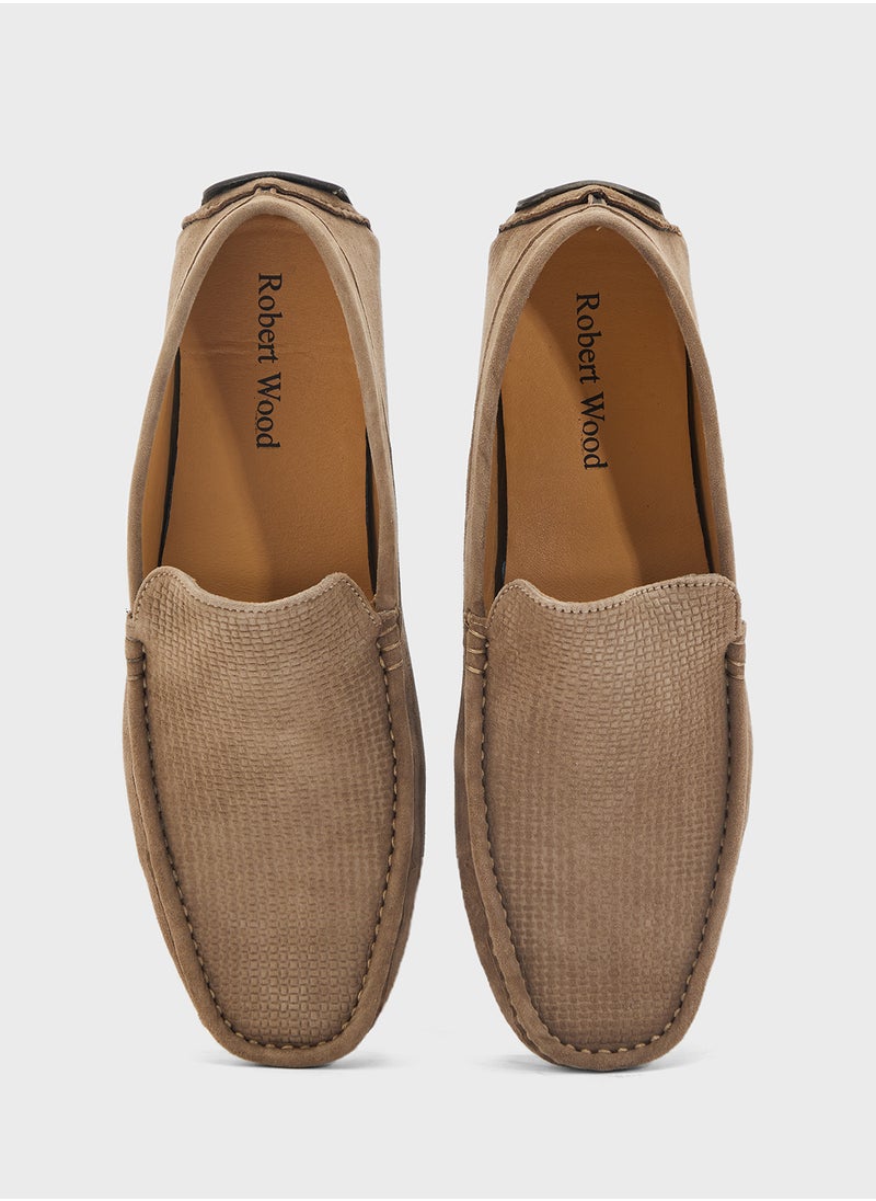 Robert Wood Genuine Suede Leather Loafers  - Image 4