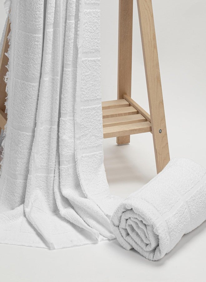 Modefa Ihram for Umrah Men Towel Set - Comfortable Unsewn Ahram Hajj Essentials for Men Umrah Essentials Ehram - 110 x 220cm per towel 2 Towels Turkish 100% Cotton 1500 grams (Ihram Only) - Image 2
