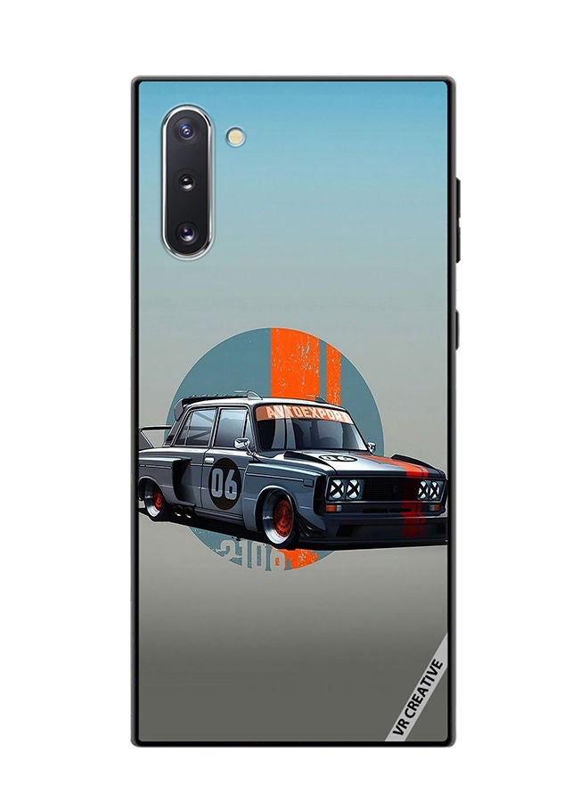 VR CREATIVE Protective Case Cover For Samsung Galaxy Note10 5G Racing Car Design Multicolour - Image 1