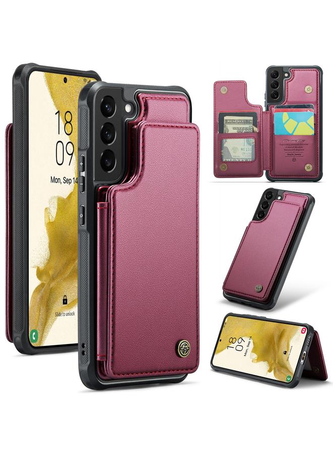 The Bros Case For Samsung Galaxy S22+ 5G C22 Card Slots Holder RFID Anti-theft Phone Case