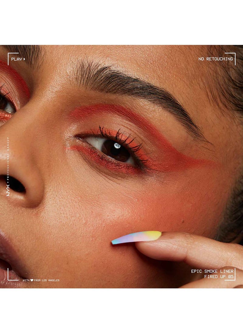 NYX PROFESSIONAL MAKEUP - Epic Smoky Angled Liner N Blender Fired Up - Image 1