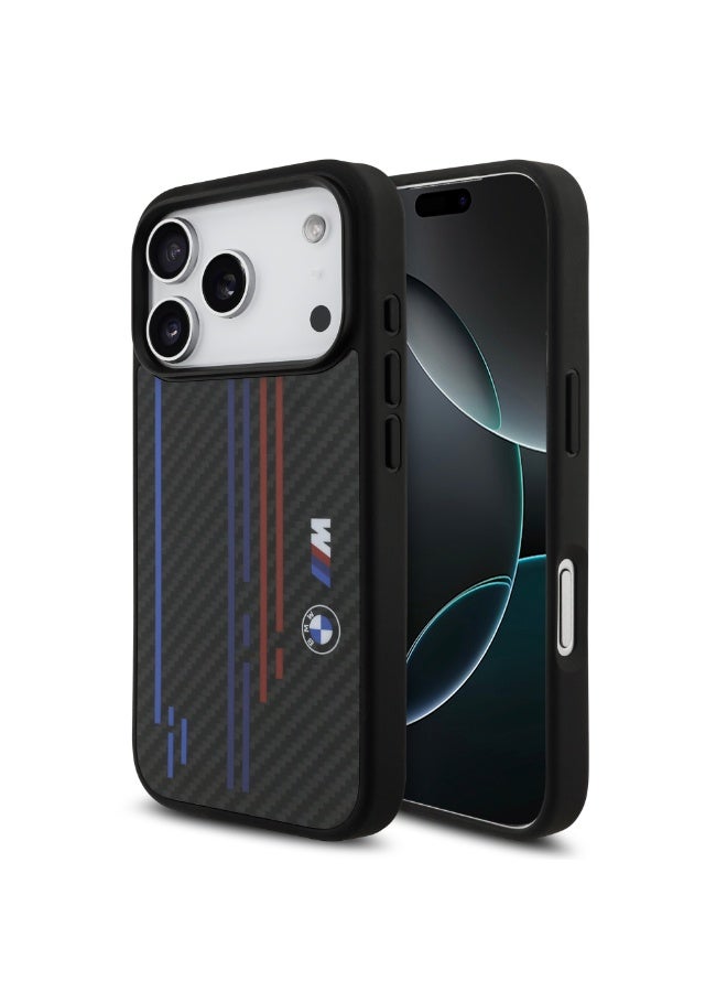 BMW iPhone 17 Pro Max MagSafe Case / Kevlar Cover With Metal Logos - Image 2