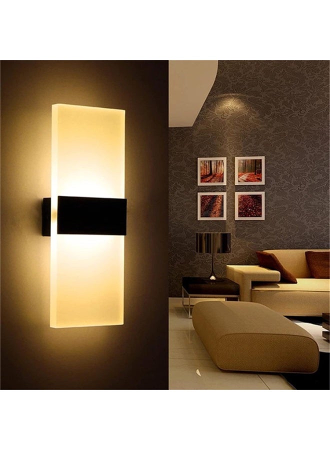 Beauenty 2pcs LED Wall Lights with USB Rechargeable Switch, Touch Control, Magnetic Attraction Indoor Wall Lamp, Portable Bedside Lamp, Battery Powered, Warm Night Light for Bedroom Corridor - Image 3