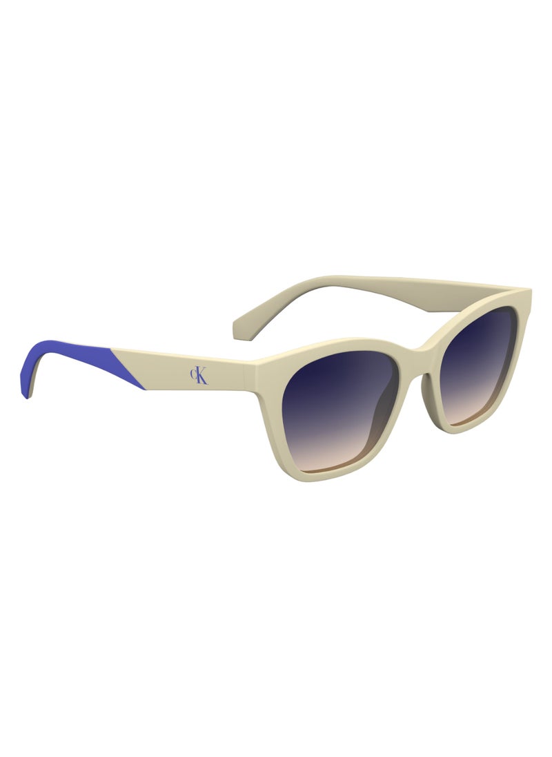 Calvin Klein Jeans FULL RIM BIO INJ-G820 INJECTED CALVIN KLEIN JEANS SUN CKJ24303S 4717 (100) IVORY  - Image 3