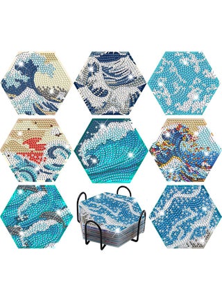 DIY Diamond Painting Coaster with Acrylic Cartoon Tea Cup, Heat Insulation Mat for Desk Protection - pzsku/ZCB1E36D835D0C3E26B52Z/45/_/1698400265/8e44a3fd-7077-4d03-91e3-c347a86ad14c