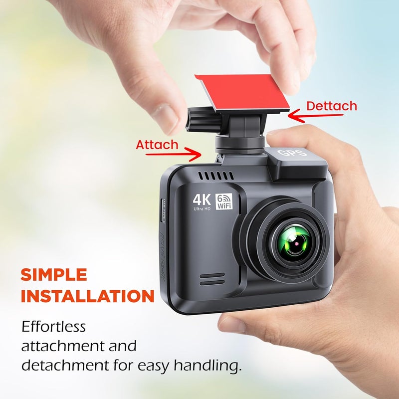 ROVE 3M Sticky Mount for R2-4K and R2-4K PRO Dash Cam | Adhesive Mount with Spare Sticky and Electrostatic Film - Image 4