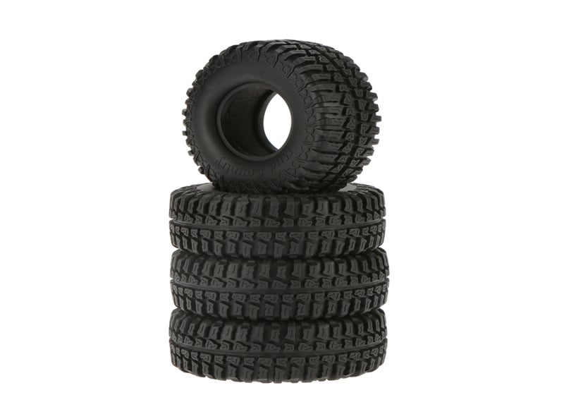 AUSTAR 4Pcs 1.9" 100mm 1/10 Scale Tires for 1/10 RC4WD D90 Axial SCX10 RC Rock Crawler - Image 1