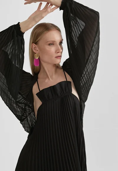 Lola Casademunt Pleated bolero