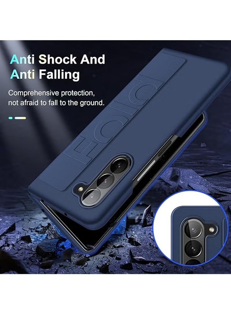 إكس ليفيل سامسونج جالاكسي زد فولد 6 الهاتف المحمول القضية ، حزام اليد ، ومكافحة الصفر صدمة الكمبيوتر المعصم تغطية رقيقة حماية الهاتف المحمول القضية - Image 2