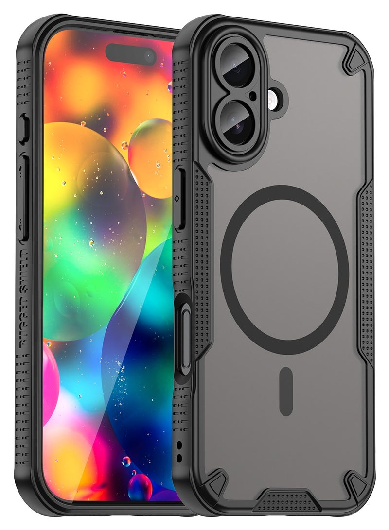 Fankalo iPhone 17 MagSafe Case Magnetic Back Cover,Anti-Yellow Shockproof Back Cover,Slim Phone Cover with Strong Magnet for Apple 17 (2025) - Image 1