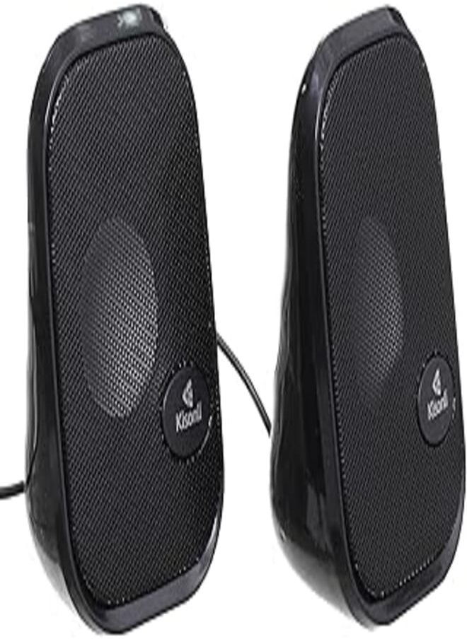 Kisonli - Kisonli KS-09 Mini Speaker USB 2.0, Black - Image 1