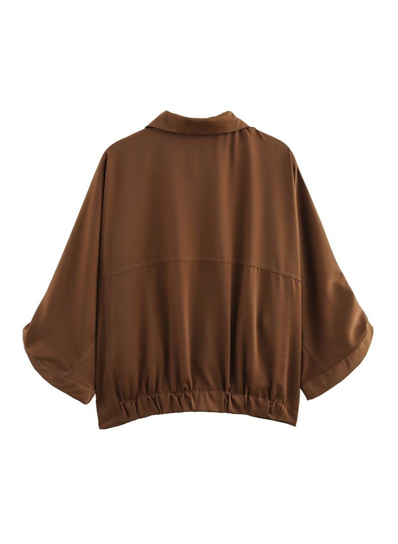 Shougu Fashionable And Casual Loose Short Sleeved Shirt Long Pants  - Image 3