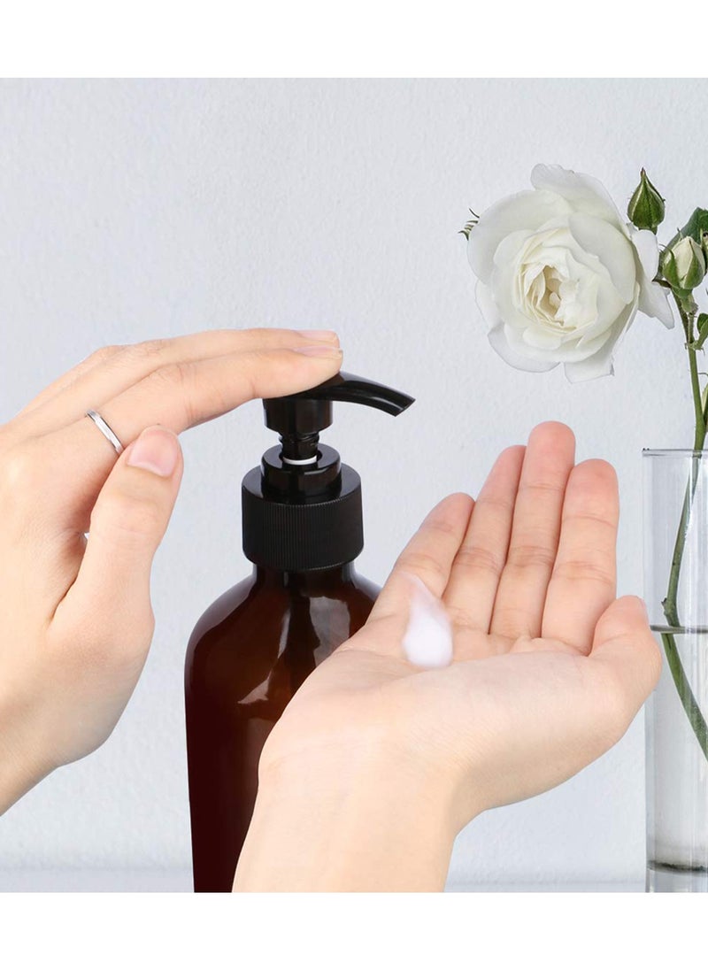 Generic - 2PCS 500ml/17oz Hand Gel Dispenser Refillable Sanitizer Bottles Empty Shampoo Versatile Pump Bottle Drip-free Lotion Container Soap - Image 1