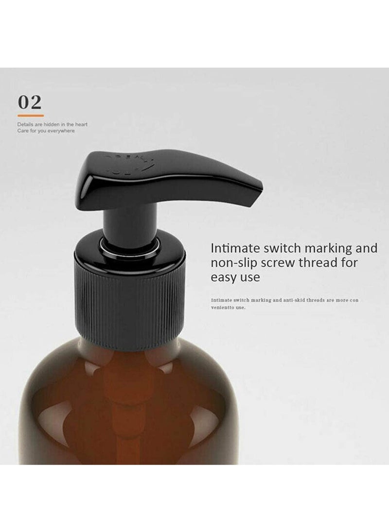 Generic - 2PCS 500ml/17oz Hand Gel Dispenser Refillable Sanitizer Bottles Empty Shampoo Versatile Pump Bottle Drip-free Lotion Container Soap - Image 1