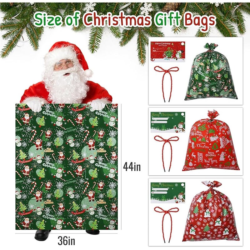 BIGIVACA 3 pcs Large  gift bags 36 x 44 - Image 2