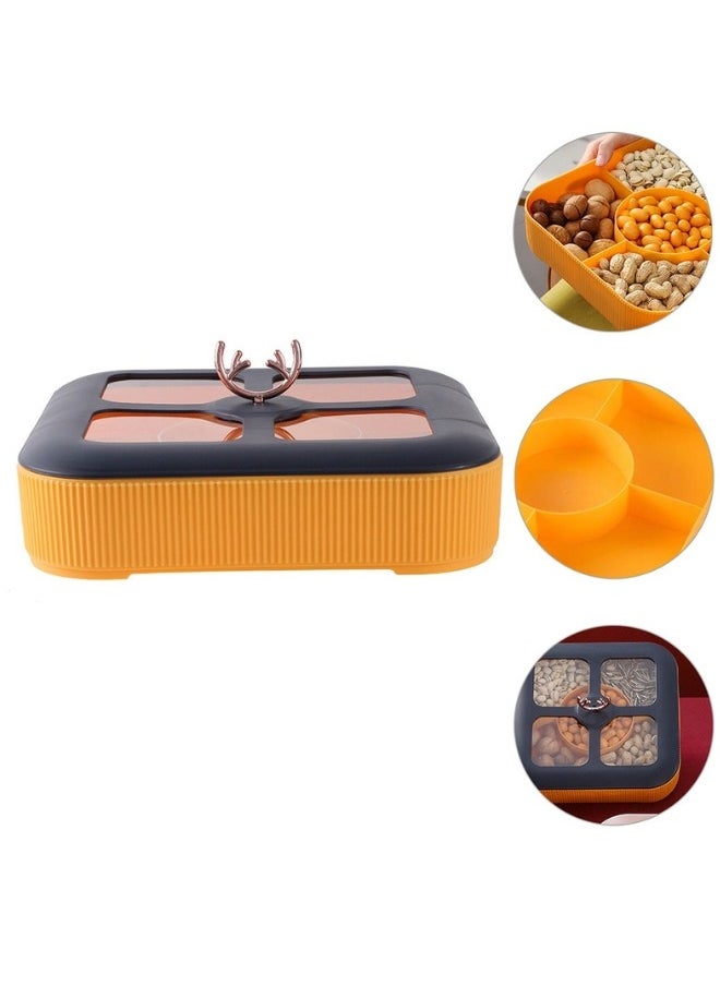 Generic - 1Pc Multipurpose Snack Storage Container Dried Fruit Box with Lid for Party - Image 1
