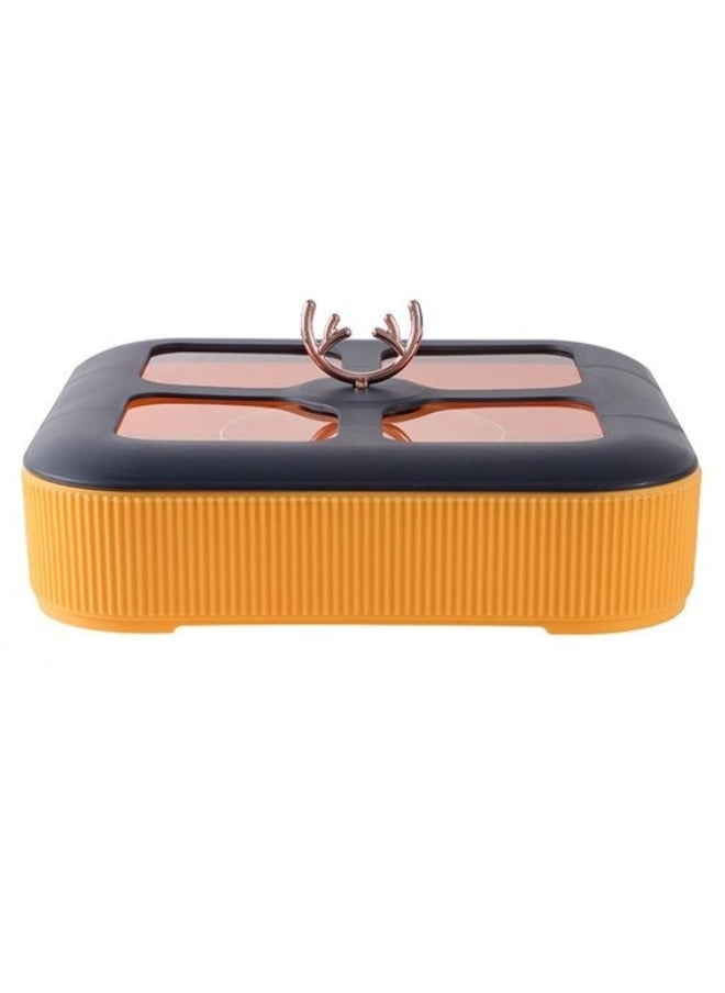 Generic - 1Pc Multipurpose Snack Storage Container Dried Fruit Box with Lid for Party - Image 1