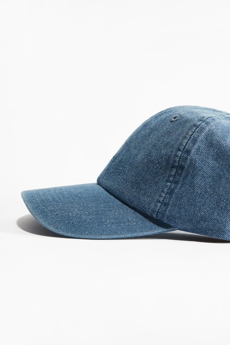 H&M Embroidered-motif cotton cap