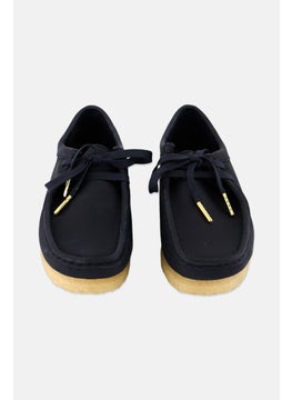 clarks Women Standard Wallabee Lace Up Casual Shoes, Navy  - Image 4