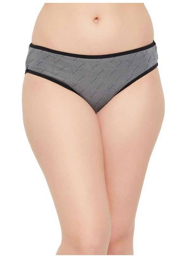 كلوفيا مجموعة من 3 قطع من ملابس السباحة الداخلية بيكيني من القطن والسباندكس بخصر منخفض ومرن من الخارج (PNC530020_Multicolor_XXL) - مقاس 2XL - Image 2