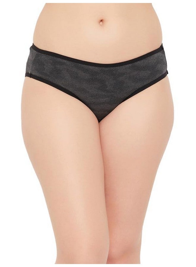 كلوفيا مجموعة من 3 قطع من ملابس السباحة الداخلية بيكيني من القطن والسباندكس بخصر منخفض ومرن من الخارج (PNC530020_Multicolor_XXL) - مقاس 2XL - Image 3