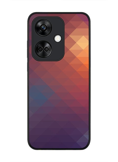 Rugged Black Edge case for OnePlus Nord CE3 Custom Slim fit Flexible Anti Drop Thin Phone Case Cover - Copper Prism