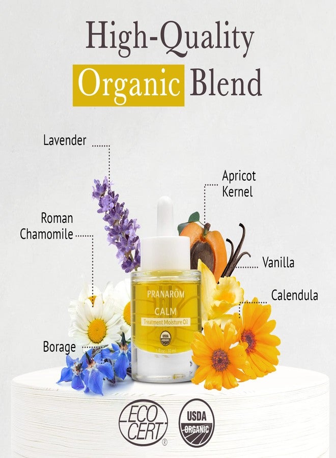 Pranarom - Calm Treatment Moisture Oil (1oz / 30ml) - 100% Pure & Natural Essential Oil Moisturizing Oil for Sensitive Skin Treatment & Nourishment - Image 3