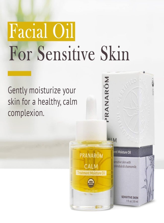 Pranarom - Calm Treatment Moisture Oil (1oz / 30ml) - 100% Pure & Natural Essential Oil Moisturizing Oil for Sensitive Skin Treatment & Nourishment - Image 4