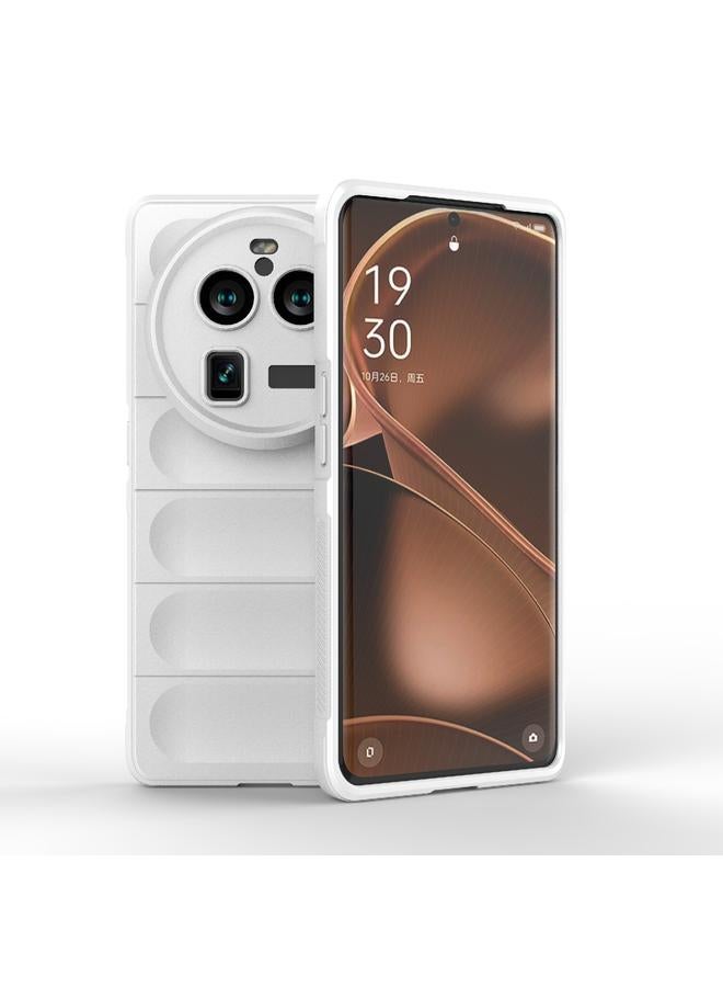 إيروريكس جراب لهاتف OPPO Find X6 Pro 5G Magic Shield TPU + جراب هاتف من الفلانيل - Image 1