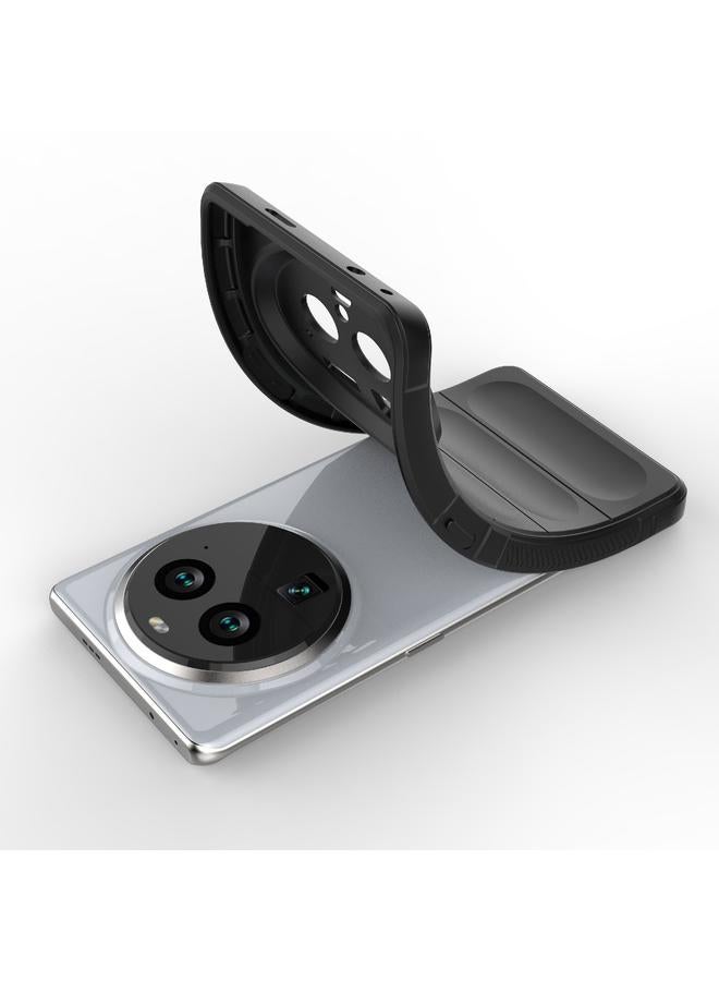 إيروريكس جراب لهاتف OPPO Find X6 Pro 5G Magic Shield TPU + جراب هاتف من الفلانيل - Image 5