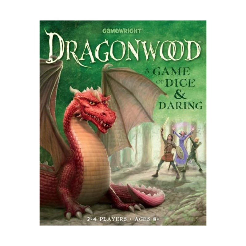 Gamewright Dragonwood A Game of Dice & Daring Board Game Multi-colored, 5" - Image 1