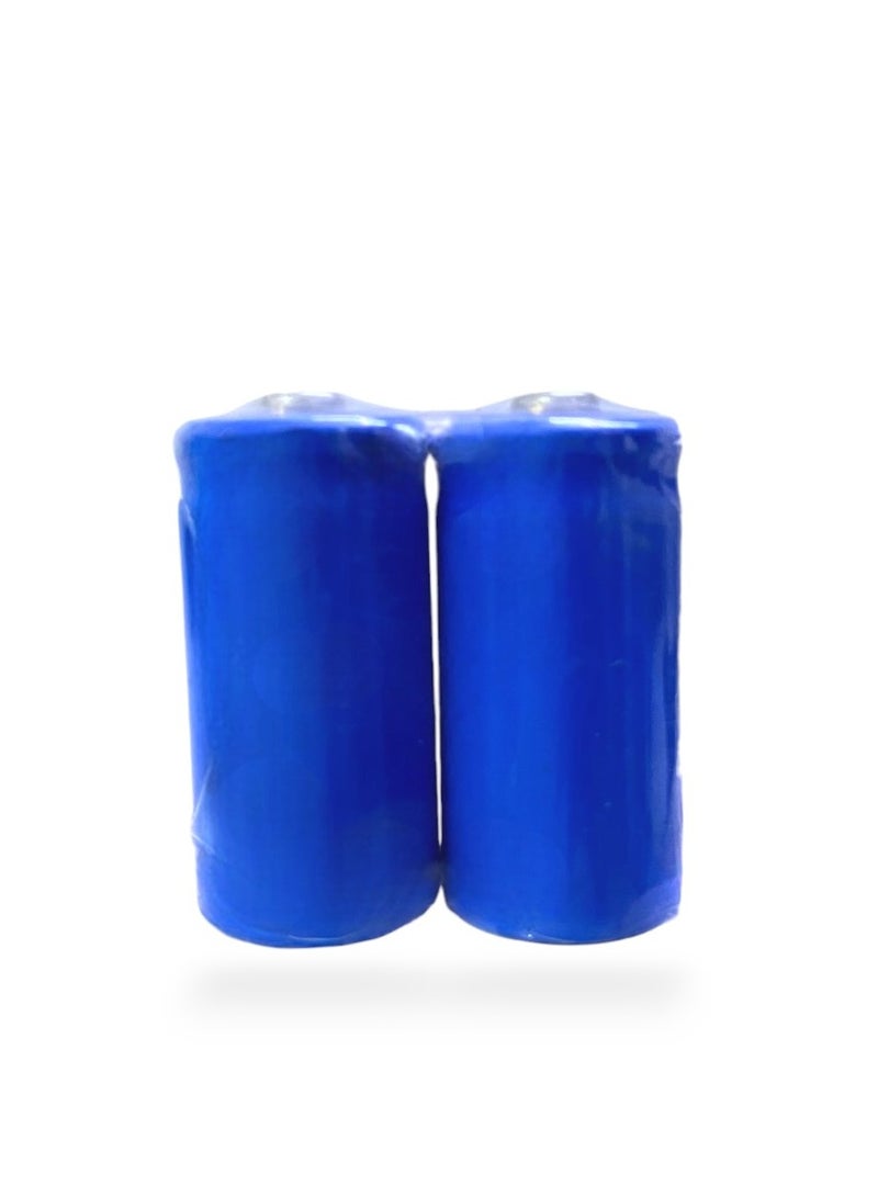 Rechargeable battery 16340 400mah 2pc 
