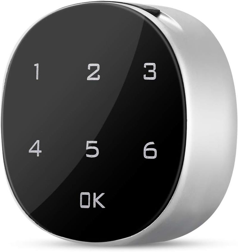 klarako Touch Screen Digital Lock, Zinc Alloy Electronic Keypad Password Coded Lock for Cabinet Mailbox File Sauna Drawer Cupboard Wall Cabinet - Image 2