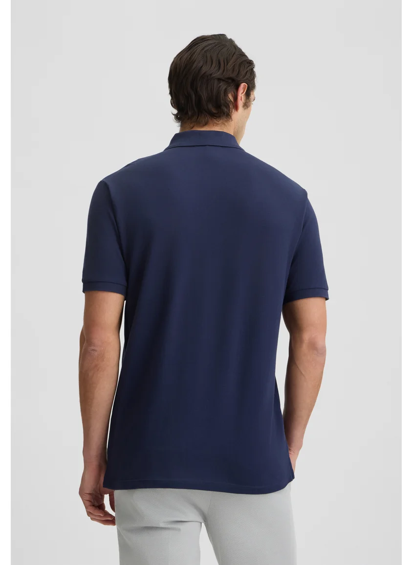 Liu Jo Blue Pique Polo Shirt
