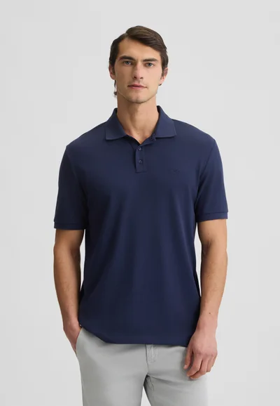 Liu Jo Blue Pique Polo Shirt
